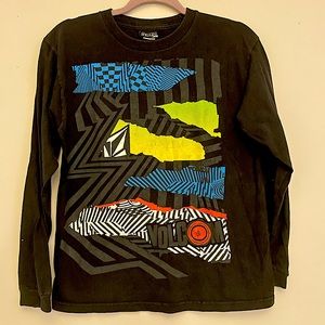 Volcom Long Sleeve Black T-shirt